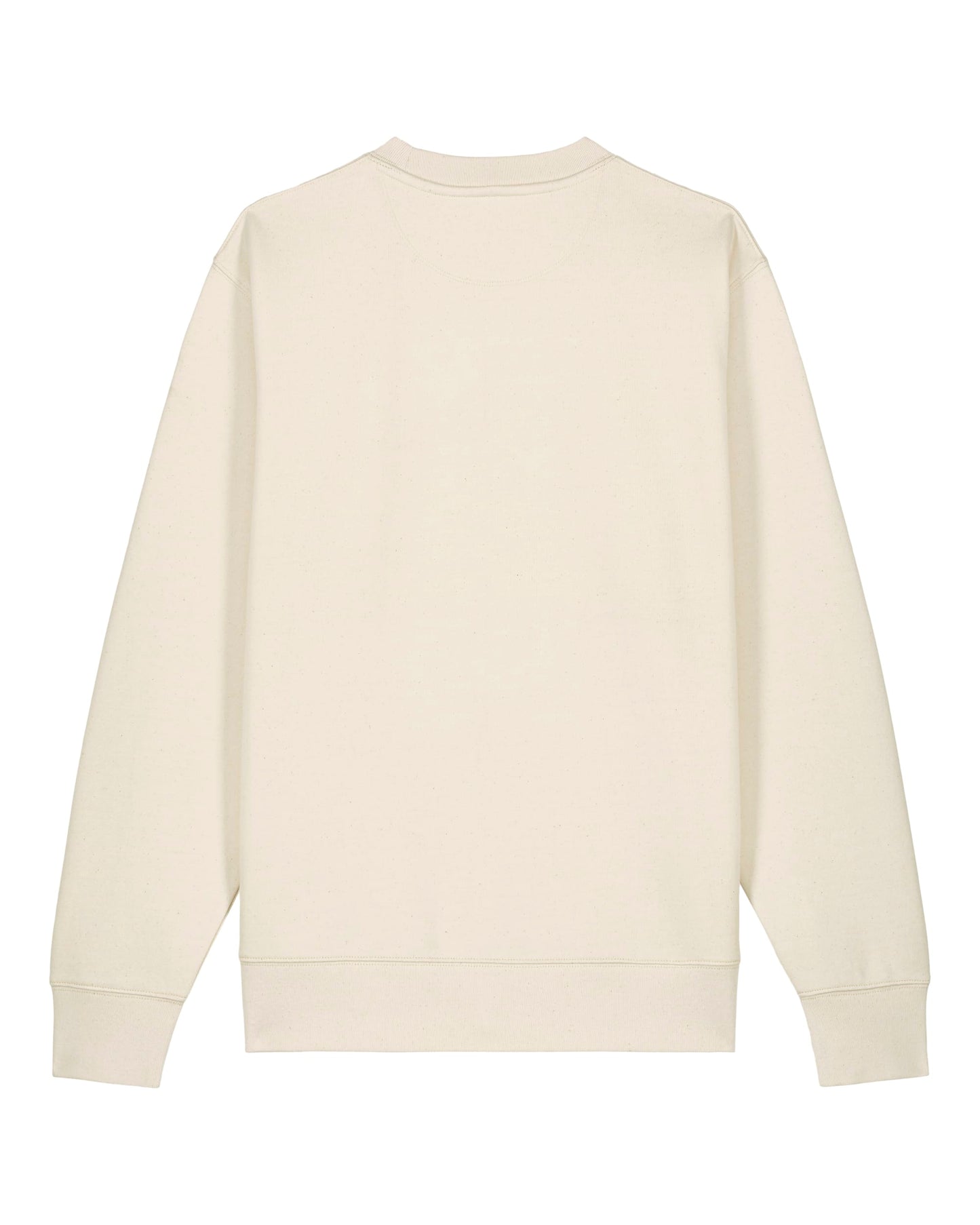 Sweat-shirt ras de cou beige